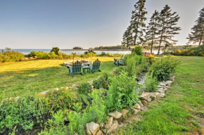 Waterfront Prospect Harbor Cottage Yard, Fire Pit